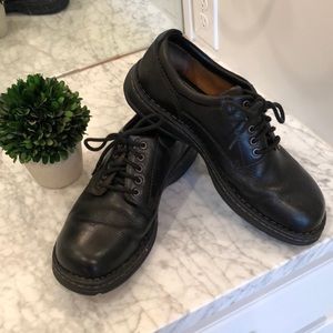Born for men, Black, 10.5, Leather uppers, Oxford
